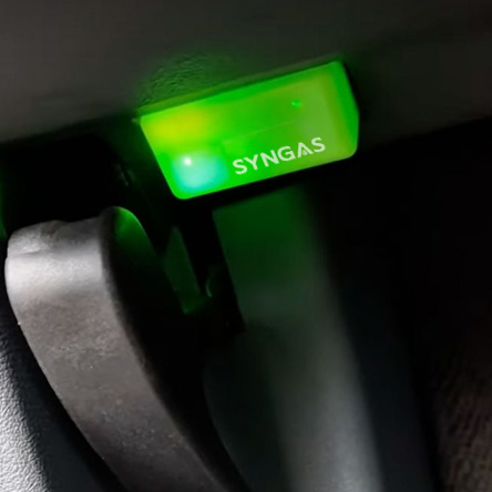 SynGas collegato alla presa OBD dell’auto
